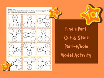 Part-Whole Model Activity: Finding Missing Parts