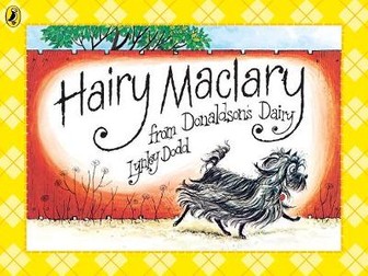 EAL comprehension Hairy MacLary from Donaldson's Dairy