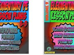 K-5 PE Lesson Plan Volume 9 Bundle