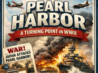 Outstanding Pearl Harbor Lesson Pack – WWII Turning Point | Causes & Consequences