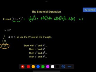 P2 Binomial Expansion Video Tutorials