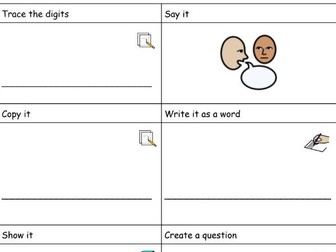 Precision Teaching Maths Worksheet