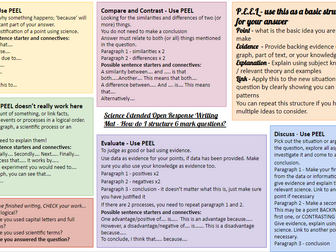 Writing mat GCSE Science 6mark questions