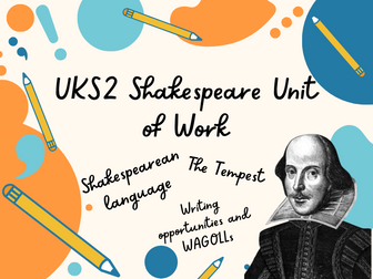 UKS2 Shakespeare Tempest unit of work
