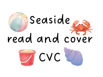 Seaside Read and Cover CVC