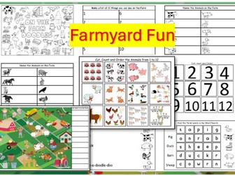 Farmyard Fun Topic Resources EYFS and KS1