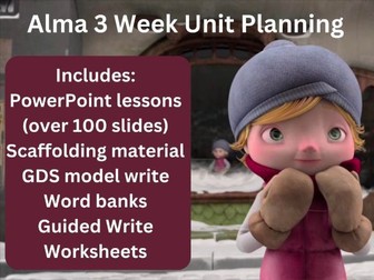 Comprehensive English Curriculum: 3-Week Lesson Plan for Year 5/6 based on the Short Film 'Alma'