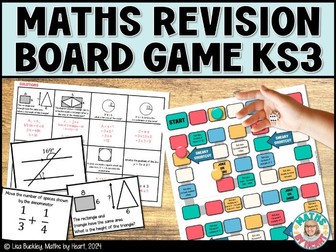 Maths Revision Game for KS3 and GCSE Foundation