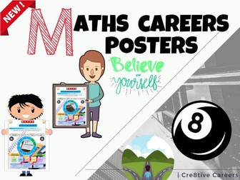 Maths Careers Posters