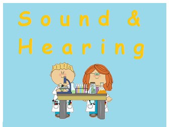 Sound and Hearing Carousel of Activities