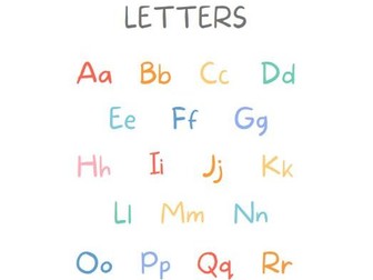 Letter Recognition Activity Pack | Alphabet worksheets and Poster