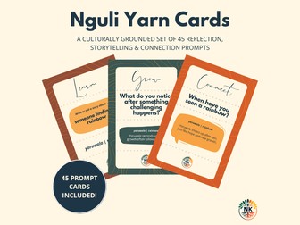 Nguli Yarn Cards | Reflection, Literacy & SEL