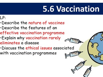 AQA A-level 5.6 Vaccination