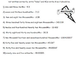 decimals practice sheets worksheets by dfilipek teaching decimals practice sheets worksheets by dfilipek teaching resources tes