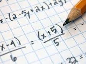 Bank of GCSE Maths Higher Algebra Exam Questions