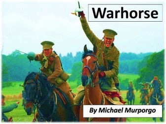 Year 9 War Horse by Michael Murporgo - English Language Unit