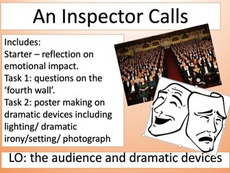 An Inspector Calls audience and dramatic devices