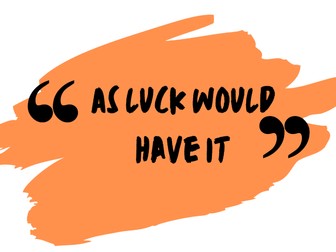 Shakespeare Said it First