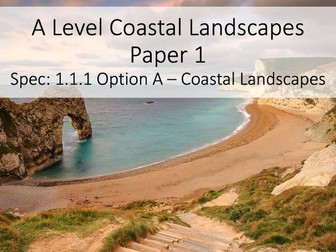 Coastal Landscapes OCR A Level Geography