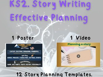 KS2. Story Writing - Effective Planning