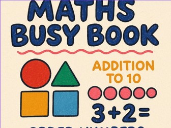 Maths Busy Book
