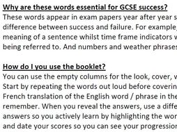 French And Spanish Gcse Essentials Booklets With Interactive Lessons - 