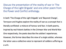 War photographer and remains comparison essay grade 9 image