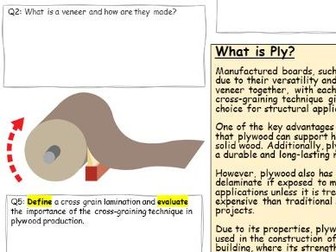 KS3 Design Technology Guided Reading