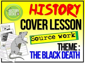 History Cover Lesson - Black Death