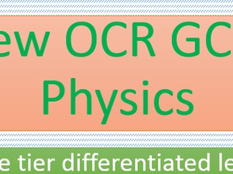 New GCSE OCR Physics - 1.3 Density