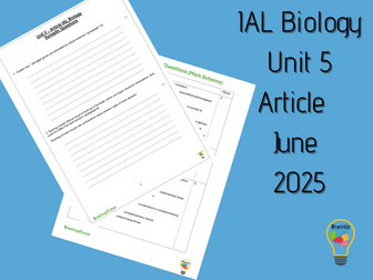 Unit 5 Article Practice Questions