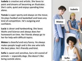 GCSE Spanish 1.2 – ¿Qué tipo de persona eres? (AQA Theme 1)