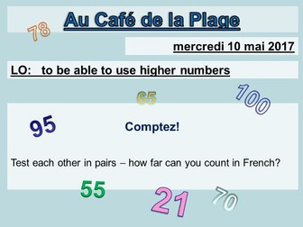 Au Café de la Plage (2 lessons) - Studio 1 Module 5 Unit 3