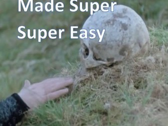HAMLET MADE SUPER SUPER EASY (E - BOOK) ACHIEVE TOP GRADES