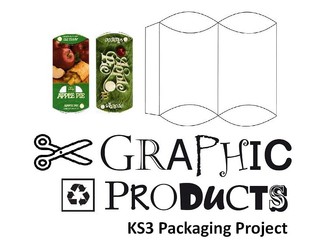 Food Packaging Graphic Products KS3 Project