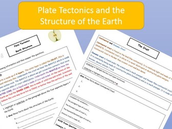 Structure of the Earth / Types of Crust.