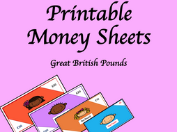 Printable Money- Great British Pounds | Teaching Resources