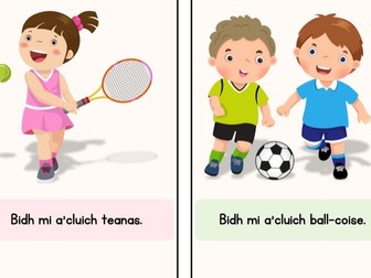 Hobbies in Scottish Gaelic
