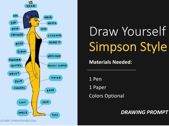Draw Yourself Simpsons-Style Book
