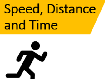 Speed, Distance and Time (KS3)