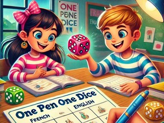 One pen one dice - worksheet generator