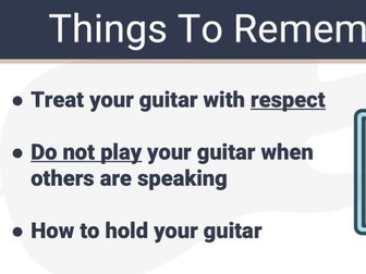 Year 7 Guitar Module