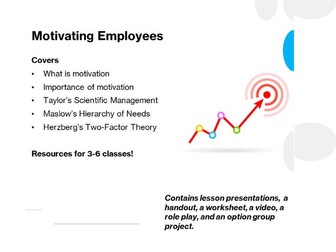 Business Studies - Motivating Employees