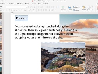 AQA GCSE Imaginative Writing Grade Booster