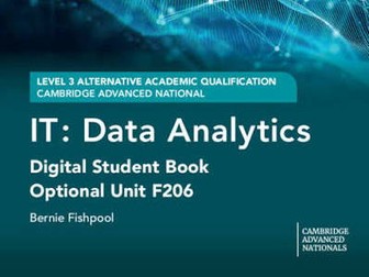 OCR AAQ IT: Data Analytics – F206 Data and digital marketing COMPLETE COURSEWORK BUNDLE
