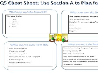 AQA Paper 1 Q5 Planning Sheet