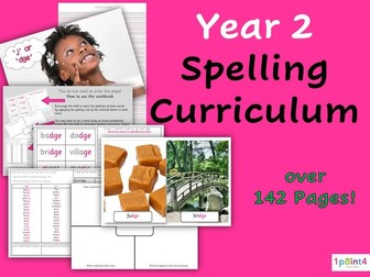 Year 2 Full Spelling Curriculum