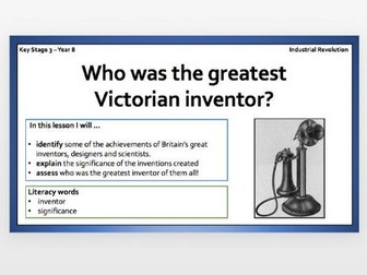 Industrial Revolution - Inventors and Inventions