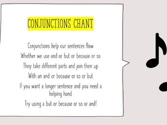 Introduction to Conjunctions Lesson - Lower Primary