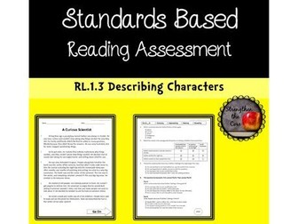 Describing Characters Literature Assessment